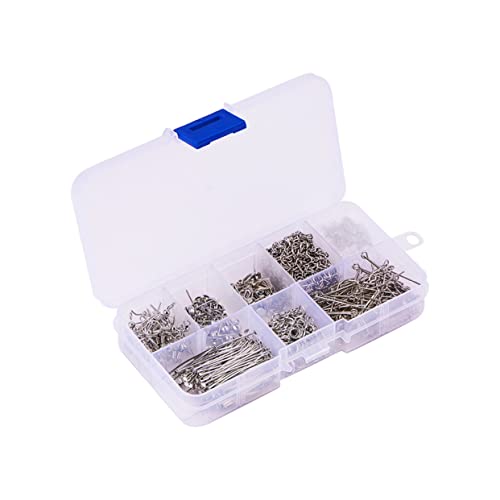 SHINEOFI DIY Ohrschmuck Zubehör Silber Sterlingschmuck Material für Frauen Ohrring Basteln Reparatur Langlebig Sicher Einfache Ohrstecker Teile von SHINEOFI