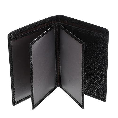 SHINEOFI Doppelter Ausweis Organizer Für Kreditkarten Und ID Karten Multifunktionales Kartenetui Ohne Prägung Stilvoller Kartenhalter Für Alltag Und Reisen von SHINEOFI