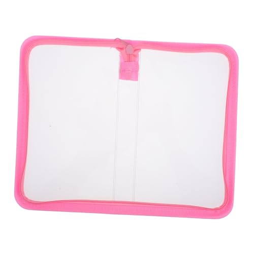 SHINEOFI Durchsichtiger Stiftbeutel Aus Kunststoff Mit Reißverschluss Transparente Stiftaufbewahrungstasche Für Schulbedarf Ästhetischer Und Praktischer Stiftbehälter Stiftetui von SHINEOFI