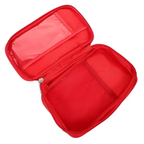 SHINEOFI Erste-Hilfe-Kasten Erste-Hilfe-Set wundversorgung Medikamententabletten-Organizer Medizinische Tasche leer Reise-Notfall-Kit Reiseapotheke Medikamentenbeutel zu Fuß Medizintasche von SHINEOFI