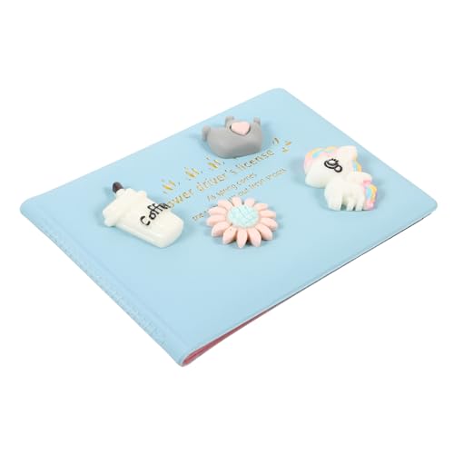 SHINEOFI Führerscheinholster пасочница Karten Halter Ausweishalter dienstausweis Halter id Badge Holder Auto-Essential-Hülle Kartenorganisator Inhaber eines Führerscheins Kartentasche Pu von SHINEOFI