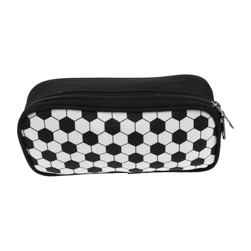 SHINEOFI Fußball Federmäppchen Schulanfangstasche Kleines Federmäppchen Stifte Und Marker Etui Bleistiftaufbewahrung Mit Reißverschluss Multifunktionale Bleistifttasche Schul Und von SHINEOFI