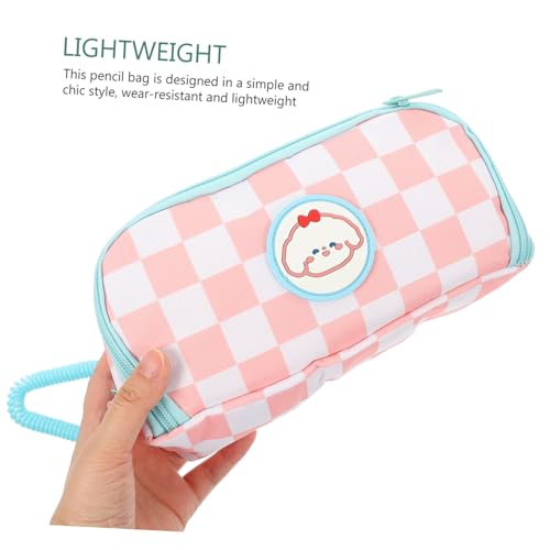 SHINEOFI Großer Tragbarer Stiftbeutel im Schachbrettmuster Multifunktionale Federtasche mit Großer Kapazität für Cartoon Motiv Idealer Organizer für Schule und Büro SHINEOFI Großer Tragbarer Stiftbeutel im Schachbrettmuster Multifunktionale Federtasche mit Großer Kapazität für Cartoon Motiv Idealer Organizer für Schule und Büro von SHINEOFI