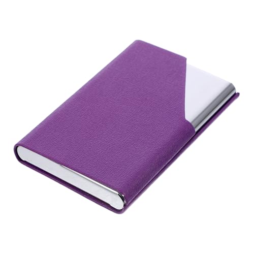 SHINEOFI Hochwertiger Business Card Case mit Großem Fassungsvermögen Stabiler Indexkartenbox mit Schnappverschluss Eleganter Kartenhalter für Büro und Konferenzen Praktischer Organizer für SHINEOFI Hochwertiger Business Card Case mit Großem Fassungsvermögen Stabiler Indexkartenbox mit Schnappverschluss Eleganter Kartenhalter für Büro und Konferenzen Praktischer Organizer für von SHINEOFI