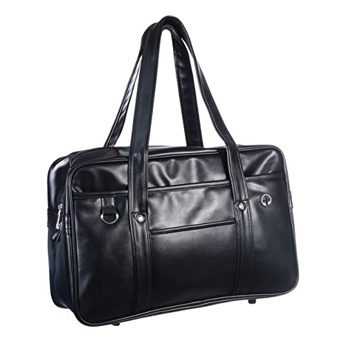 SHINEOFI Japanische Uniform PU Schultertasche Unisex Langlebig Computer Bag Für Damen Alltag Arbeit Schule von SHINEOFI