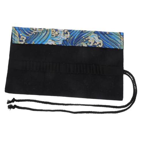 SHINEOFI Roll-up-federmäppchen Aus Canvas Stift-Organizer Zum Aufrollen Für Reisen Schule Und Zeichnen Mit Großem Fassungsvermögen Für Bleistifte Und Buntstifte Einzigartiges Design von SHINEOFI