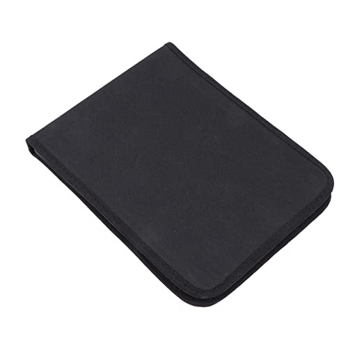 SHINEOFI Oxford Bleistift Tasche Multifunktionale Federmappe Für Schüler Fächer Praktische Stifthalter Für Kunstbedarf Langlebige Schreibwaren Aufbewahrungstasche Schwarz von SHINEOFI