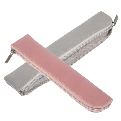 SHINEOFI PU Federmäppchen Und Schlankes Kosmetik Und Stiftemäppchen Mit Reißverschluss Für Erwachsene Ästhetische Aufbewahrung Für Bleistifte Und Schreibwaren SHINEOFI PU Federmäppchen Und Schlankes Kosmetik Und Stiftemäppchen Mit Reißverschluss Für Erwachsene Ästhetische Aufbewahrung Für Bleistifte Und Schreibwaren von SHINEOFI