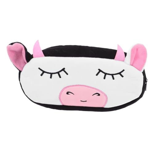 SHINEOFI Plüsch Federmäppchen Kuscheltier Federmäppchen Bleistiftbeutel süß Cartoon Bleistiftbeutel Flauschiges Kreatives mit Reißverschluss Stiftetui von SHINEOFI