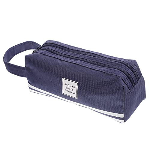 SHINEOFI Praktischer Bleistifthalter Mit Reißverschluss Stilvolle Stifttasche Für Schreibwaren Für Schule Büro Und Reisen von SHINEOFI