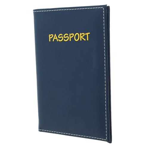 SHINEOFI Reisepasshülle RFID-blockierende Passhülle Mit Für Kreditkarten Ausweise Und Tickets Kompakter Und Leichter Reisepass-Organizer Für Damen Und Herren von SHINEOFI