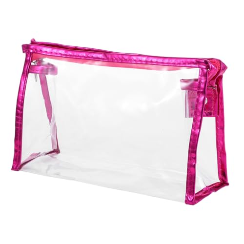 SHINEOFI Schreibwaren-Box Stiftemäppchen mit Reißverschluss Schreibwarenaufbewahrung Transparente Stiftebox Kleiner Schreibwarenorganizer Kosmetiktasche Etui Federmäppchen Ästhetik PVC Rosy SHINEOFI Schreibwaren-Box Stiftemäppchen mit Reißverschluss Schreibwarenaufbewahrung Transparente Stiftebox Kleiner Schreibwarenorganizer Kosmetiktasche Etui Federmäppchen Ästhetik PVC Rosy von SHINEOFI