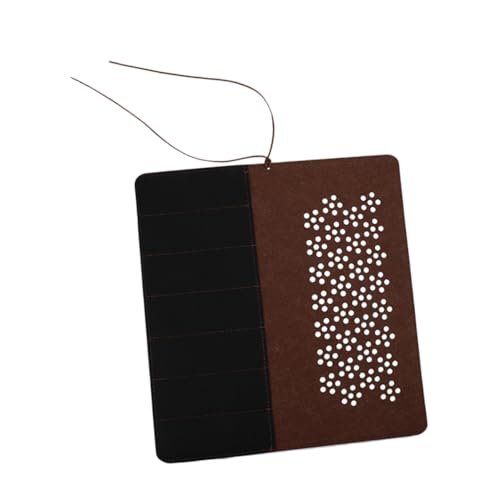 SHINEOFI Sternbeutel Studieren Bleistiftfall Für Erwachsene Malen -stifthalter Federmäppchen Für Mädchen Tragbarer Bleistiftbeutel Brunnenstiftbeutel Stifthülsen Stifttasche Brown Gefühlt von SHINEOFI