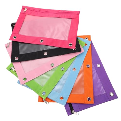 SHINEOFI Stiftetasche Aus Netzstoff Mit Großer Kapazität Verschleißfest Bleistifttasche 3 Herausnehmbare Fächer Für Schreibwaren von SHINEOFI