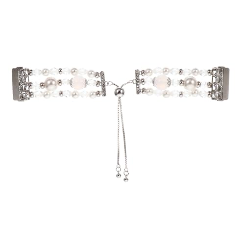SHINEOFI Verstellbares Perlen Uhrenarmband für Elegantes Teleskop Uhrenband für Damen für Besondere Anlässe Täglichen Gebrauch SHINEOFI Verstellbares Perlen Uhrenarmband für Elegantes Teleskop Uhrenband für Damen für Besondere Anlässe Täglichen Gebrauch von SHINEOFI