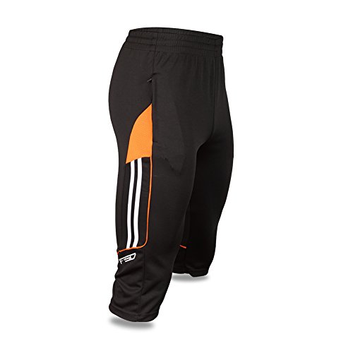 Shinestone Herren 3/4 Lauf-Trainingshose - Orange - Mittel von SHINESTONE