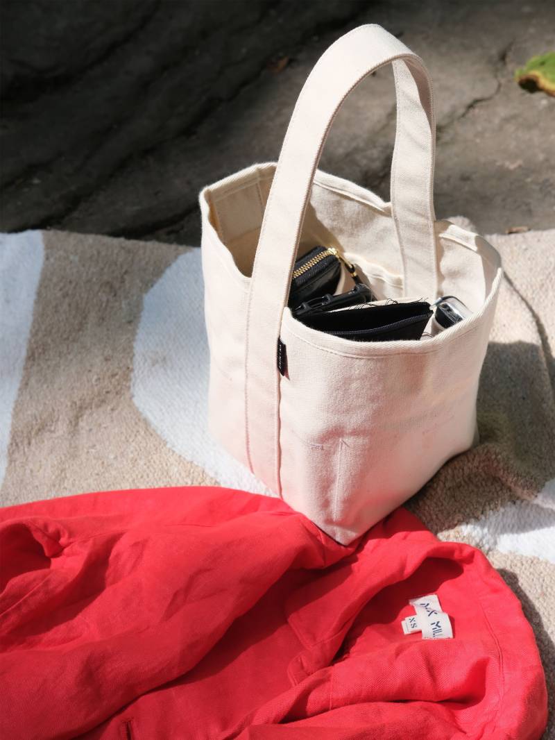 Reversible Canvastasche Im Bucket-stil Mit 6 Taschen von SHINNASHOP