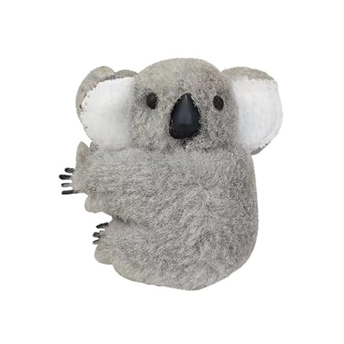 Animalform Haarclip Frauen Haarnadel Frauen Cartoon Plüsch Koala Anti-Schlupf-Seiten-Leicht-Robust-Accessoire für einfache Styling-Firma Grip Claw Grau Animalform Haarclip Frauen Haarnadel Frauen Cartoon Plüsch Koala Anti-Schlupf-Seiten-Leicht-Robust-Accessoire für einfache Styling-Firma Grip Claw Grau von SHINROAD