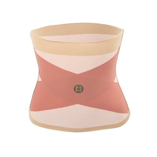 Belly Krawatte Stützriemen bequeme Bauchkontrolle Frauengürtel Einstellbares ärmellose Korsett Taillenabschleife für das Training täglich mit dem Training transparent XXL von SHINROAD