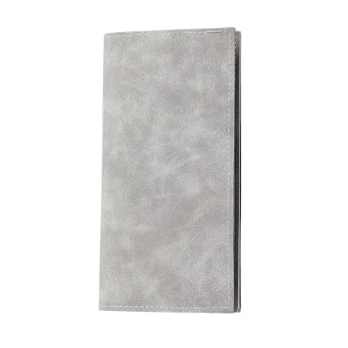 Brieftasche mit mehreren Kartensteckplätzen kartenresistente Halter Männer bibles Faux Leder-ID-Fenster Langlebiges Design für tägliche oder geschäftliche Verwendung Slim Case Exquisites Hellgrau Brieftasche mit mehreren Kartensteckplätzen kartenresistente Halter Männer bibles Faux Leder-ID-Fenster Langlebiges Design für tägliche oder geschäftliche Verwendung Slim Case Exquisites Hellgrau von SHINROAD