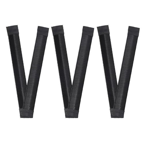 Easy Hair Bun Creator Maker Tool 3pcs Curler Deft Twister Shaper Long Fast Snap Roll Lazy Women Girl Styling Black von SHINROAD