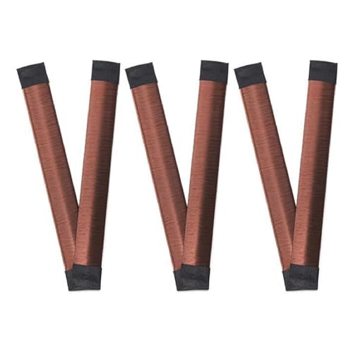 Easy Hair Bun Creator Maker Tool 3pcs Curler Deft Twister Shaper Long Fast Snap Roll Lazy Women Girl Styling Brown von SHINROAD