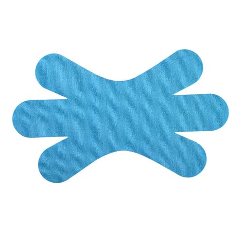 Ergonomisches Design Patch Elastizitätsmuskel für Knieschulter Ellbogen wasserdichte Kinesiologie -Bandsportler bequeme Physioträger starke Klebstoff Hellblau von SHINROAD