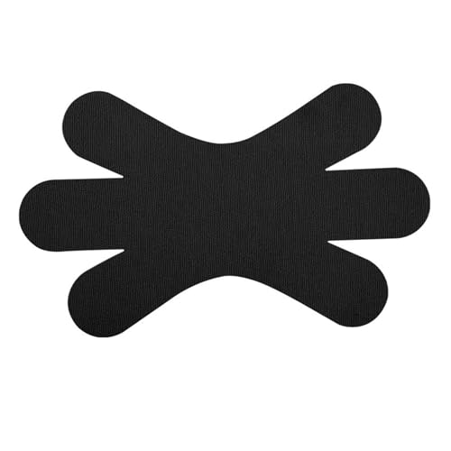Ergonomisches Design Patch Elastizitätsmuskel für Knieschulter Ellbogen wasserdichte Kinesiologie -Bandsportler bequeme Physioträger starke Klebstoff Schwarz von SHINROAD
