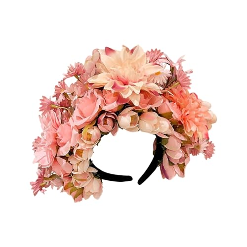 Gefälschte Blume Kopfbedeckung Leichtes Blumenstirnband Frauen Mädchen künstliche Blumenstirnband Chinesische Stil Floral Haar Accessoire Photo Requisite Rosa Gefälschte Blume Kopfbedeckung Leichtes Blumenstirnband Frauen Mädchen künstliche Blumenstirnband Chinesische Stil Floral Haar Accessoire Photo Requisite Rosa von SHINROAD