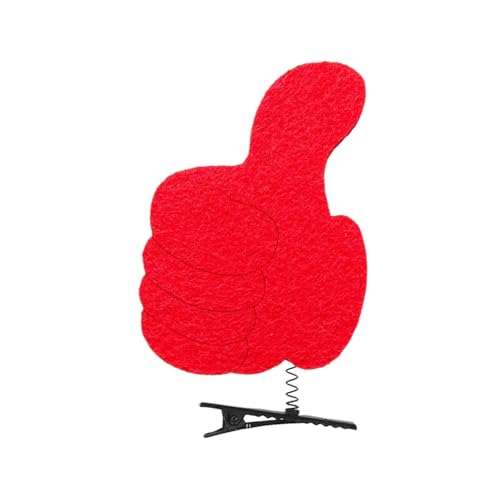 Haare Clip Logo Accessoires Lustige Performance -Karte mit Blumenpfeil Marke Design Symbol Pin für Festivals Performances Alltag verwenden Mädchen Mädchen D von SHINROAD