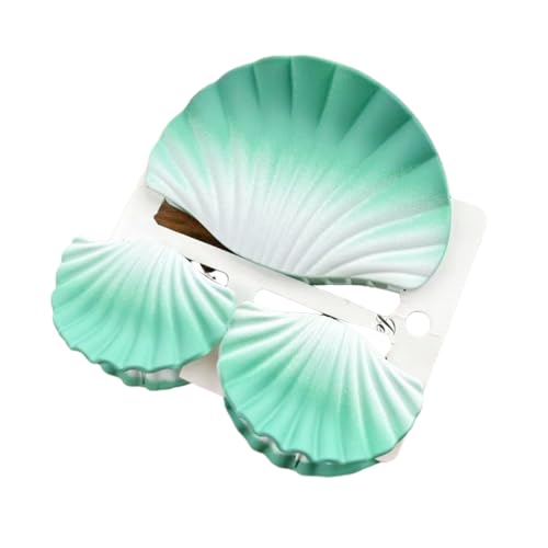 Haarklaue für Frauen langlebiger Kunststoffzubehör 3pcs Set Shell Formgradientenfarbe Matt Clip Großgröße Rückenkopf Klemme Cartoon Stil attraktiv Grün Haarklaue für Frauen langlebiger Kunststoffzubehör 3pcs Set Shell Formgradientenfarbe Matt Clip Großgröße Rückenkopf Klemme Cartoon Stil attraktiv Grün von SHINROAD