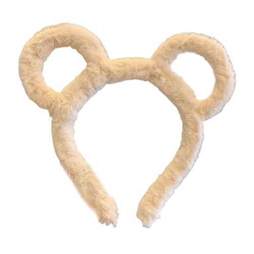 Haarstyling Flexibles Stirnband Gesichtswaschstirnband Frauen Winter Dickes Plüschstirnband Runde Bärenohren Haarreifen Elastische Bonbonfarbene Kopfbedeckung Khaki Haarstyling Flexibles Stirnband Gesichtswaschstirnband Frauen Winter Dickes Plüschstirnband Runde Bärenohren Haarreifen Elastische Bonbonfarbene Kopfbedeckung Khaki von SHINROAD