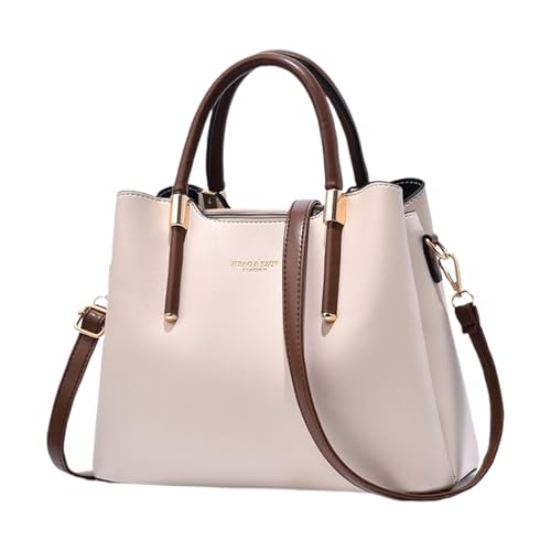Handtasche Kleidung Passende Amazing Top Handle Satchel Handtasche, beige, Einheitsgröße von SHINROAD