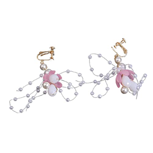 Kinder Kopf Hoop Kopfschmuck Prinzessin Stil Blume Blätter Dekor Haar Hoop vielseitig rutschfest Rosa B von SHINROAD