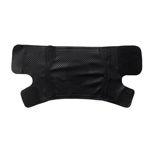 Knieunterstützung für die Flexionserweiterung Harz unterstützt Knieschützer Sportkompression Knieschlepphülle für Meniskusbänder unterstützt Schwarz L von SHINROAD