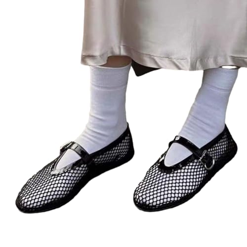 SHINROAD Frauen Sommer Sandalen hohl Design Frauen atmungsaktiv mit Gummi Fußbett bequem Schwarz 38 SHINROAD Frauen Sommer Sandalen hohl Design Frauen atmungsaktiv mit Gummi Fußbett bequem Schwarz 38 von SHINROAD