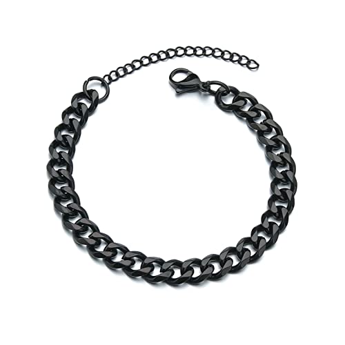 SHINROAD Herren-Armband, vergoldet, stilvoll, verstellbar, Hip-Hop-Armband, Edelstahl, Sekundärer Stein von SHINROAD