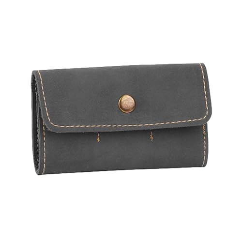 SHINROAD wasserdichte Guitar Pick -Halter -Aufbewahrungstasche mit 6 Slots tragbare Mehrzweckkoffer für Picks SD -Karten Organizer -Beutelreisen Grau von SHINROAD