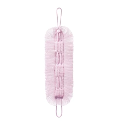 Schnelltrocknen Badetuch Peeling Peeling mit Nylon-Rücken-Scrubber-Körper für Männer Frauen, das 2-in-1-Badewechsel verbessert Grau von SHINROAD