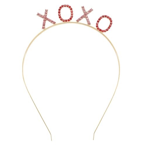 Stirnband aus Kunstkristall, leichtes Stirnband, festlicher Haarreif für dickes, dünnes Haar, leicht, praktisches Stirnband mit künstlichem Cr A von SHINROAD