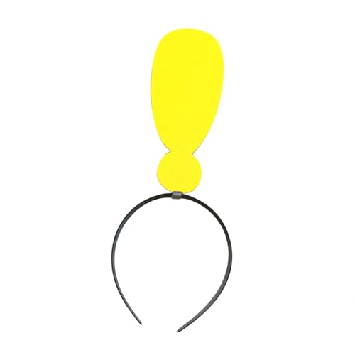 Stirnband mit Pfeil-Symbol Requisite Rot Halloween Party Lustige Trick Requisiten Haarband Dekoration Vielseitig Gelb 3# von SHINROAD