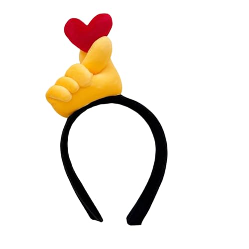 Vielseitiger Haarreif, Unisex, Stirnband mit Spoof, Daumen, Geste, Haarband für Männer und Frauen, leichtes Accessoire, praktisches A von SHINROAD