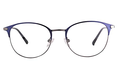 SHINU Damen Brillengestell Metall Anti Blue Light Computer Brille-ANB2036 von SHINU