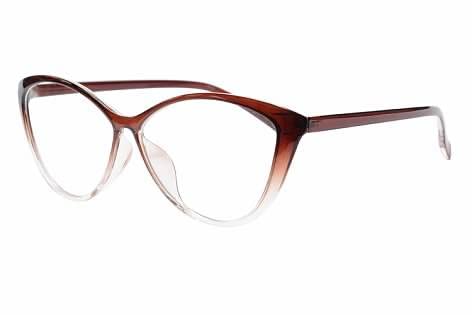 SHINU Damen Cateye Frame Photochromic Sonnenbrille Chameleon Brille Damen Transition Pink Purple 5865(C4 change brown 0) von SHINU