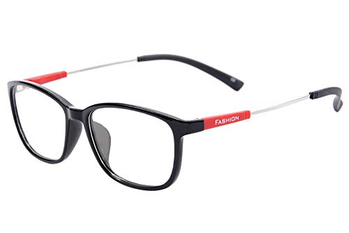 SHINU Damen Herren Blue Light Blocking Kurzsichtige Brillen Memory Metal Gaming Glasses-NS2814 von SHINU