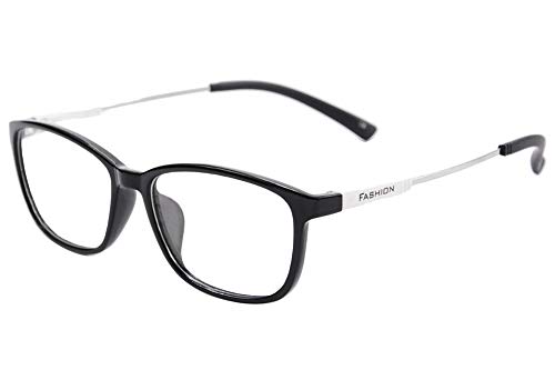SHINU Damen Herren Blue Light Blocking Kurzsichtige Brillen Memory Metal Gaming Glasses-NS2814 von SHINU