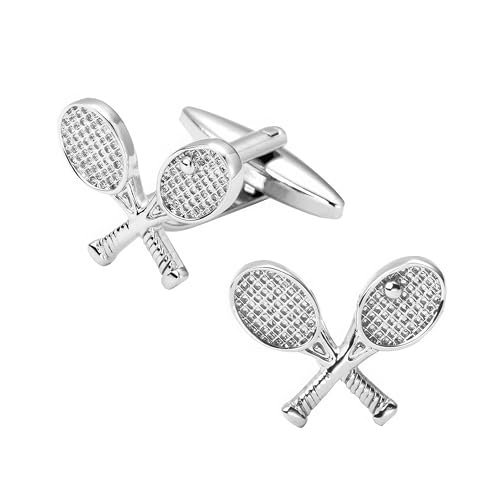 Manschettenknöpfe Sport – Originelle Manschettenknöpfe für Spieler, Sportler oder Club – paarweise verkauft – Accessoire für Kostüm, Hemd und Anzugjacke, Smoking, Einheitsgröße von SHIPITNOW