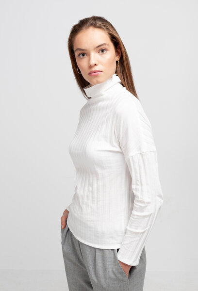 SHIPSHEIP AUDREY - Damen Shirt in Ripp-Optik aus Bio-Baumwolle von SHIPSHEIP