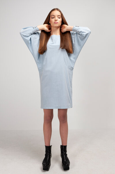 SHIPSHEIP MERYL - Damen Kleid in Chambray-Optik aus Bio-Baumwolle von SHIPSHEIP