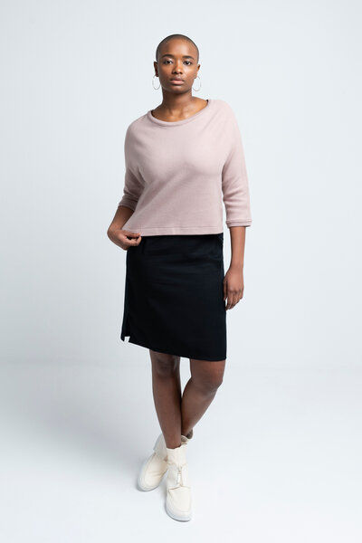 SHIPSHEIP MILEVA - Damen Pullover in Cord-Optik aus Bio-Baumwolle von SHIPSHEIP